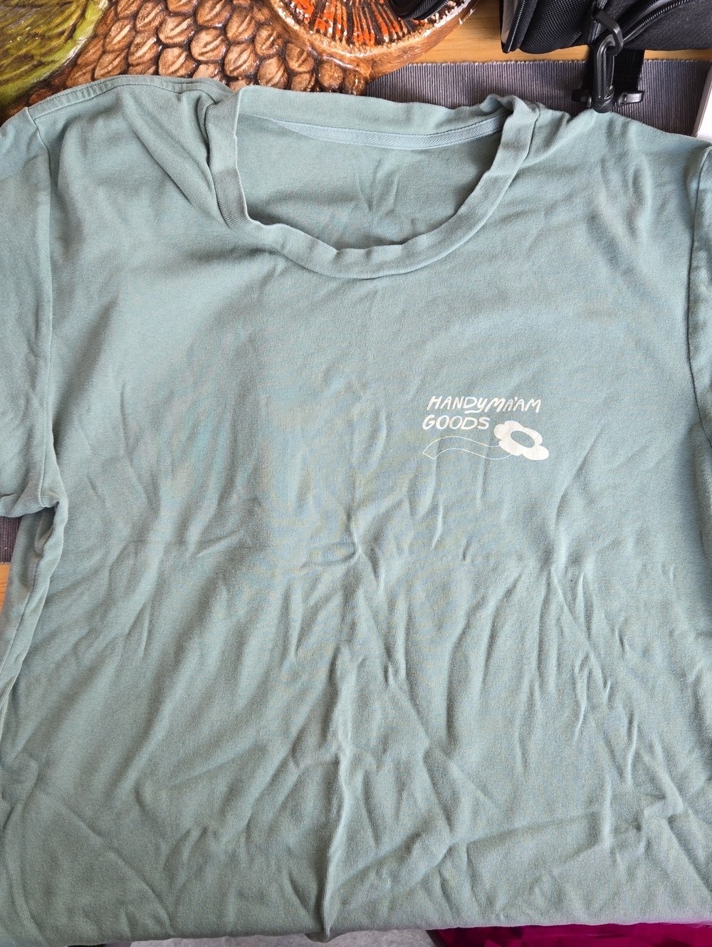 Handyma'am Goods Sage Green Graphic Tee